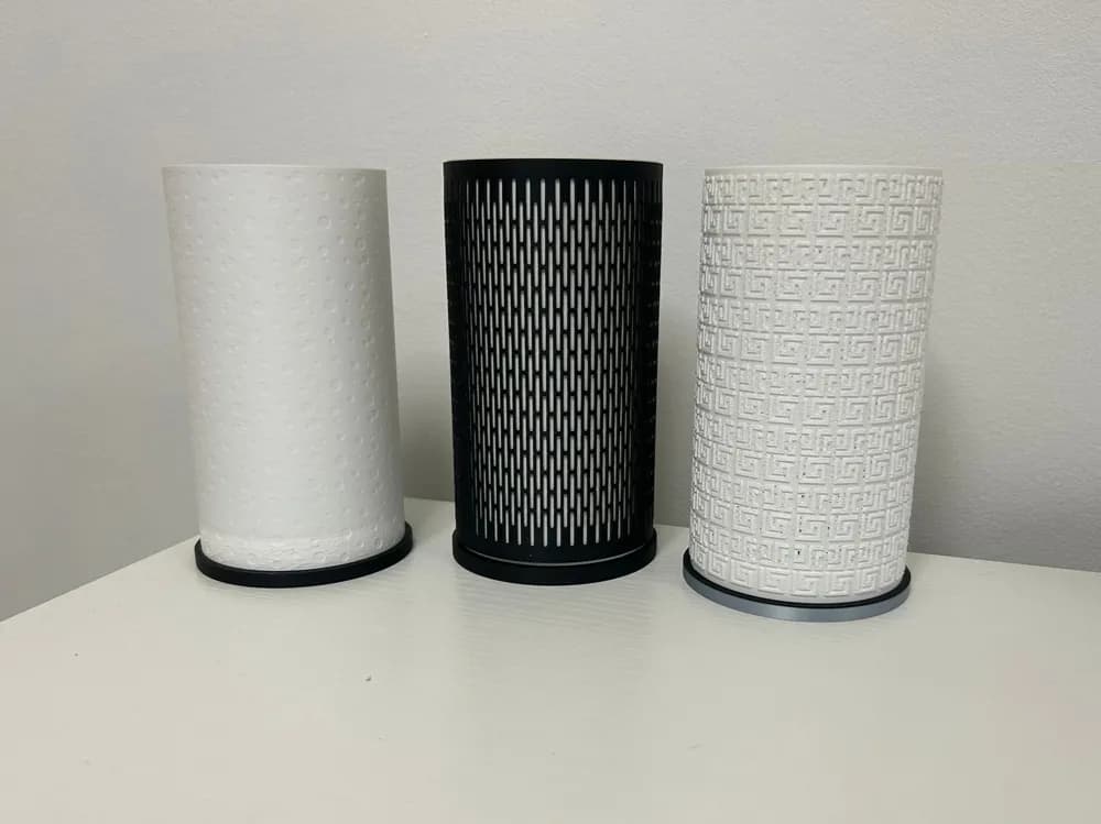 Textured LED Lamp